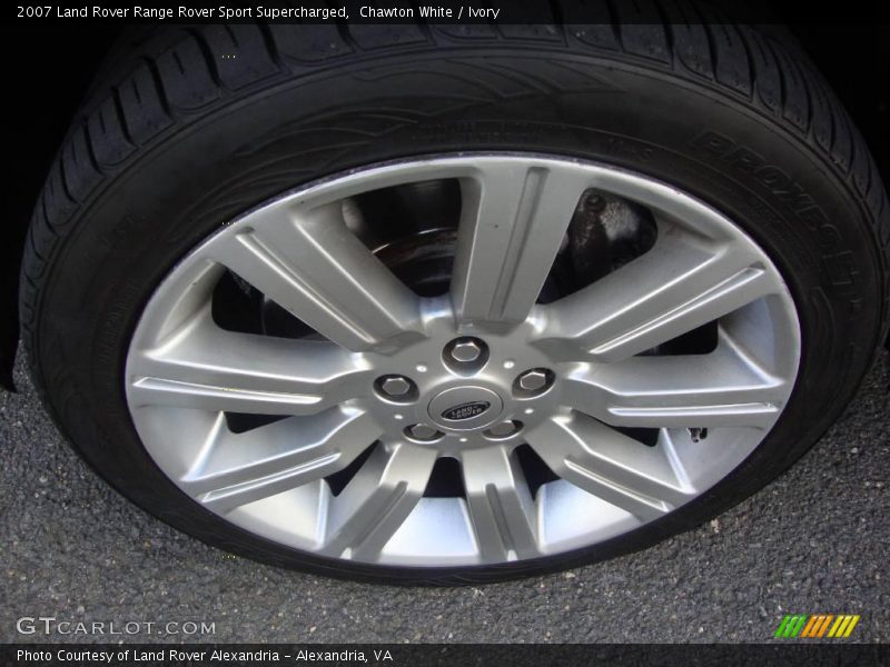 Chawton White / Ivory 2007 Land Rover Range Rover Sport Supercharged