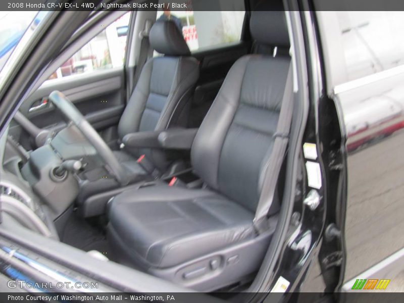 Nighthawk Black Pearl / Black 2008 Honda CR-V EX-L 4WD