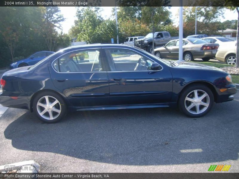 Midnight Blue Metallic / Beige 2004 Infiniti I 35