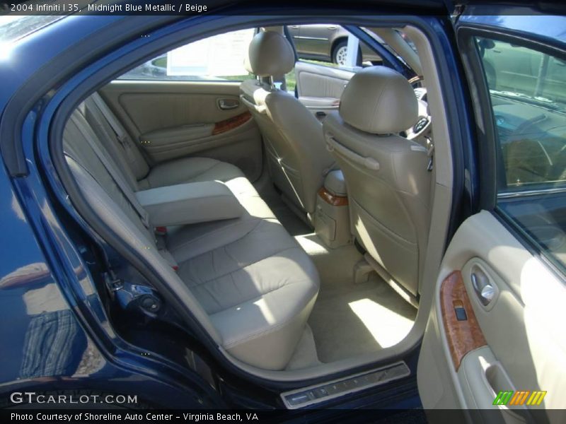 Midnight Blue Metallic / Beige 2004 Infiniti I 35