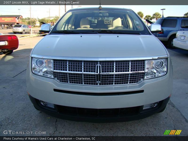 Light Sage Metallic / Medium Camel 2007 Lincoln MKX
