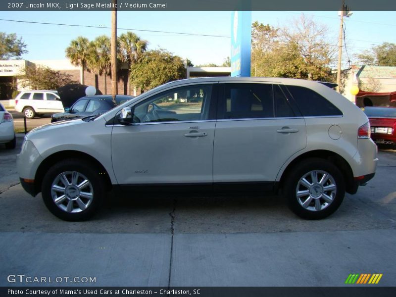 Light Sage Metallic / Medium Camel 2007 Lincoln MKX