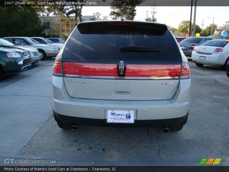 Light Sage Metallic / Medium Camel 2007 Lincoln MKX