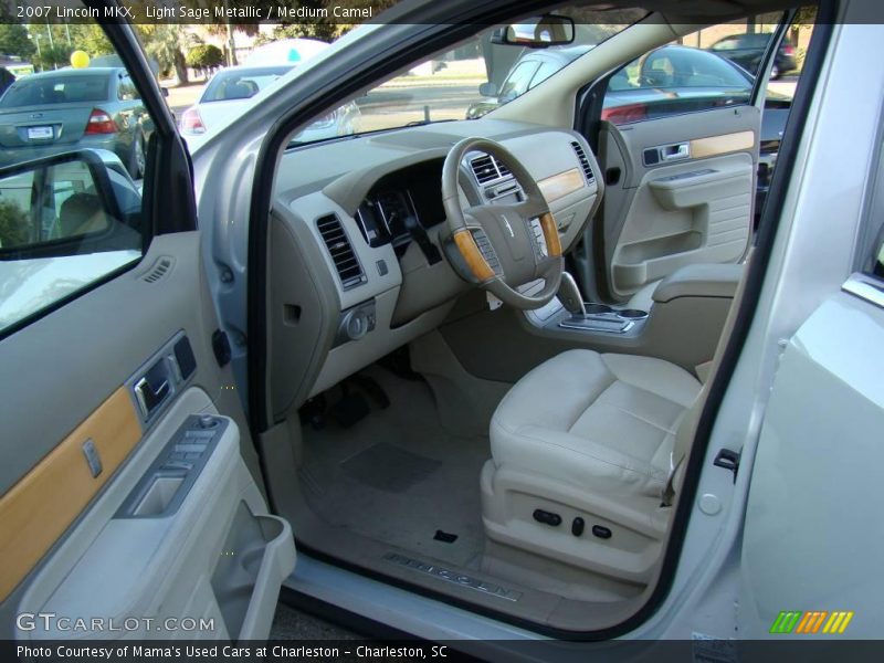 Light Sage Metallic / Medium Camel 2007 Lincoln MKX