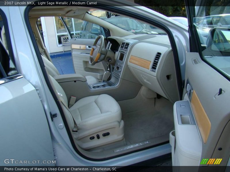 Light Sage Metallic / Medium Camel 2007 Lincoln MKX