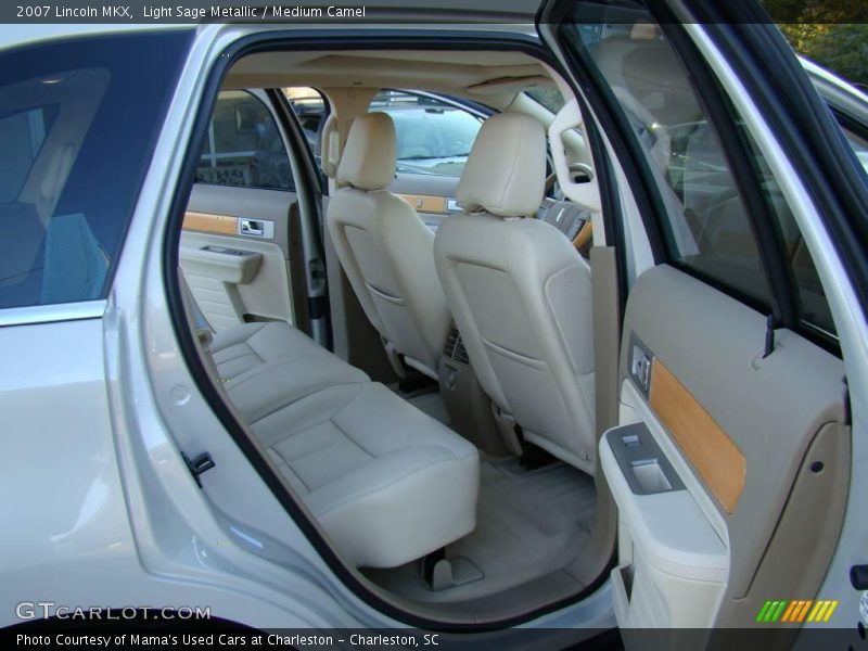 Light Sage Metallic / Medium Camel 2007 Lincoln MKX