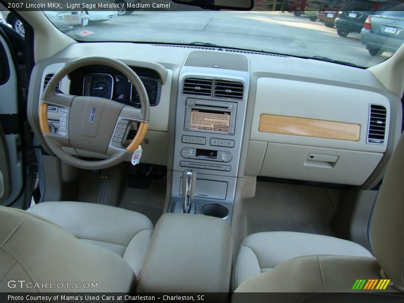 Light Sage Metallic / Medium Camel 2007 Lincoln MKX