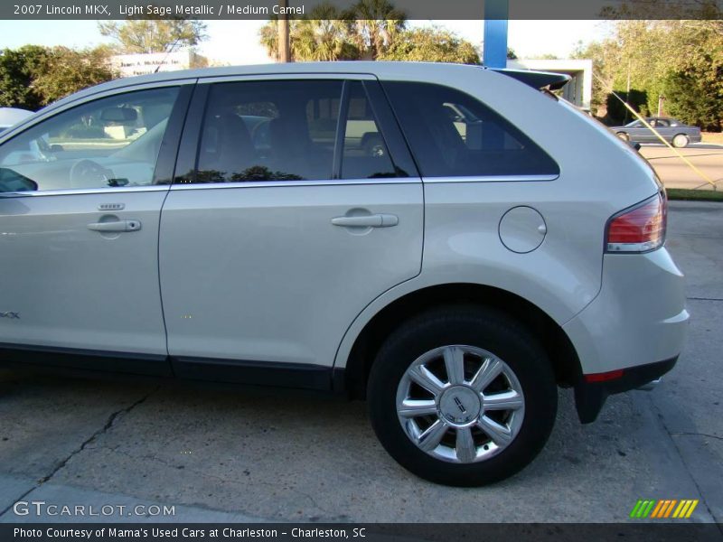Light Sage Metallic / Medium Camel 2007 Lincoln MKX