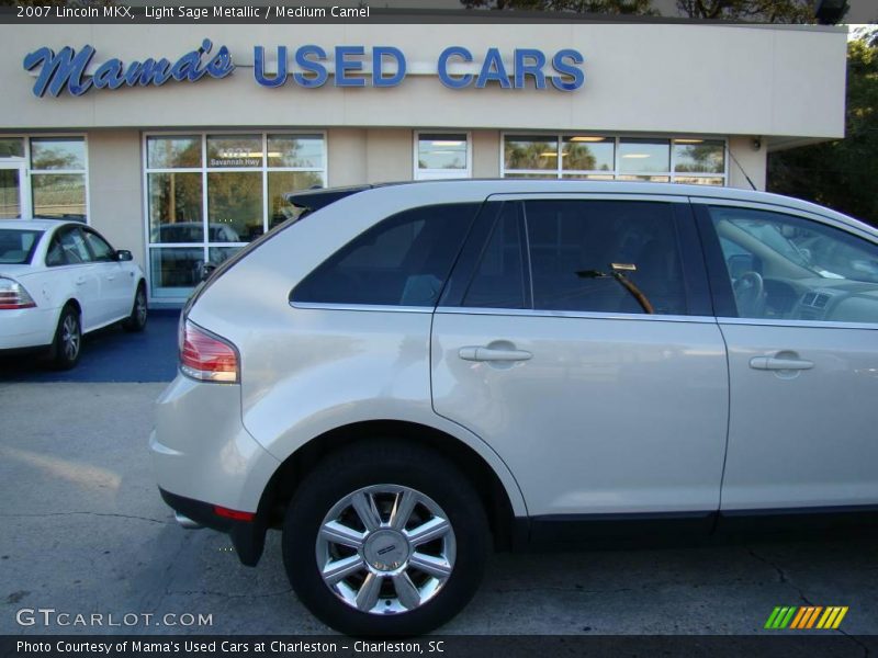 Light Sage Metallic / Medium Camel 2007 Lincoln MKX