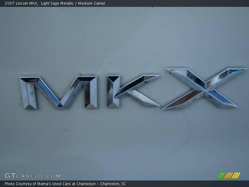 Light Sage Metallic / Medium Camel 2007 Lincoln MKX
