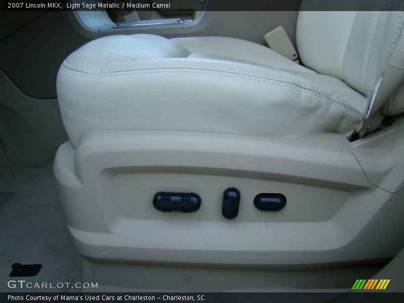 Light Sage Metallic / Medium Camel 2007 Lincoln MKX