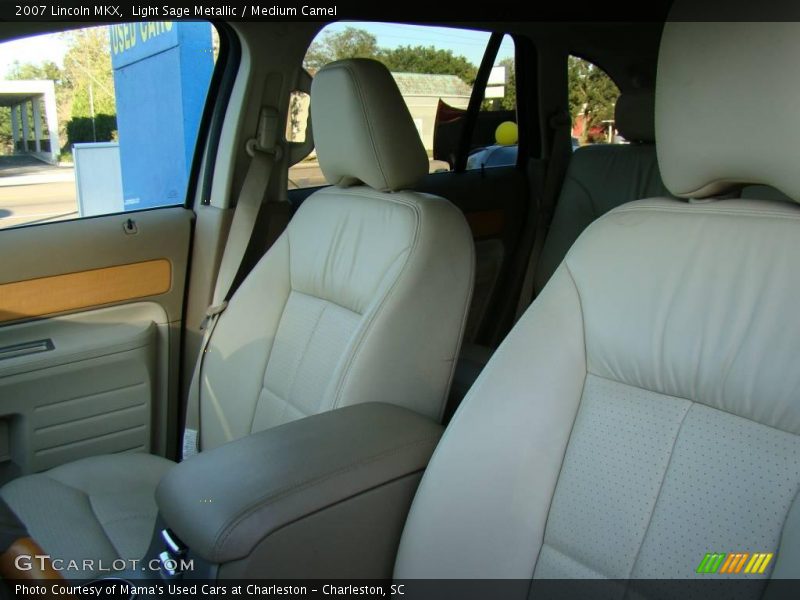 Light Sage Metallic / Medium Camel 2007 Lincoln MKX