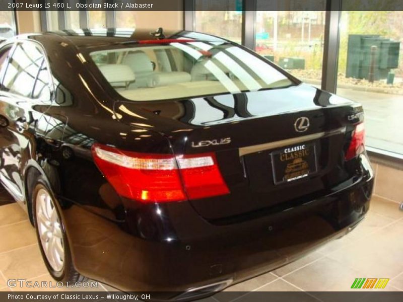 Obsidian Black / Alabaster 2007 Lexus LS 460 L