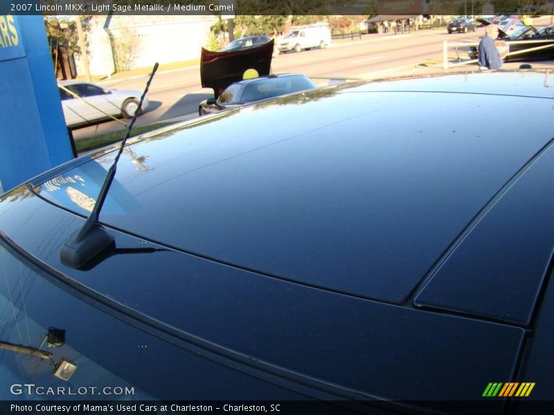 Light Sage Metallic / Medium Camel 2007 Lincoln MKX