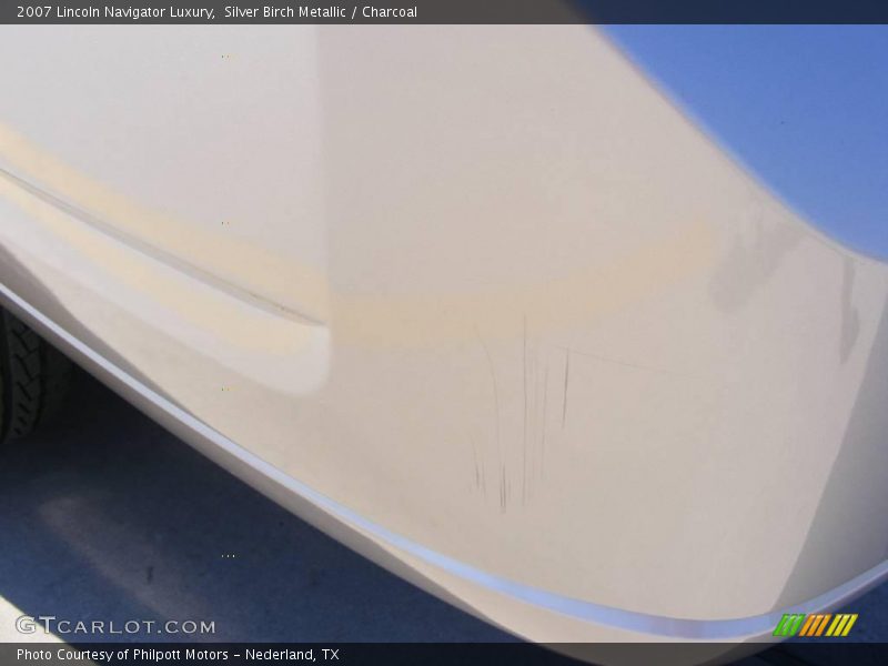 Silver Birch Metallic / Charcoal 2007 Lincoln Navigator Luxury