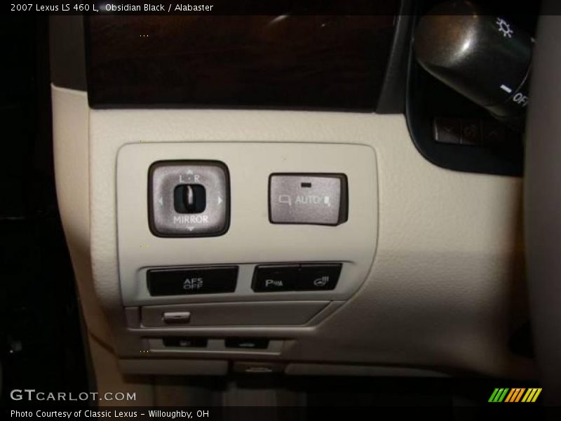 Obsidian Black / Alabaster 2007 Lexus LS 460 L
