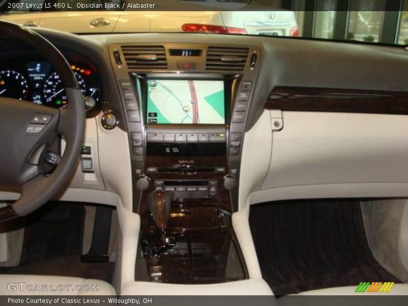 Obsidian Black / Alabaster 2007 Lexus LS 460 L