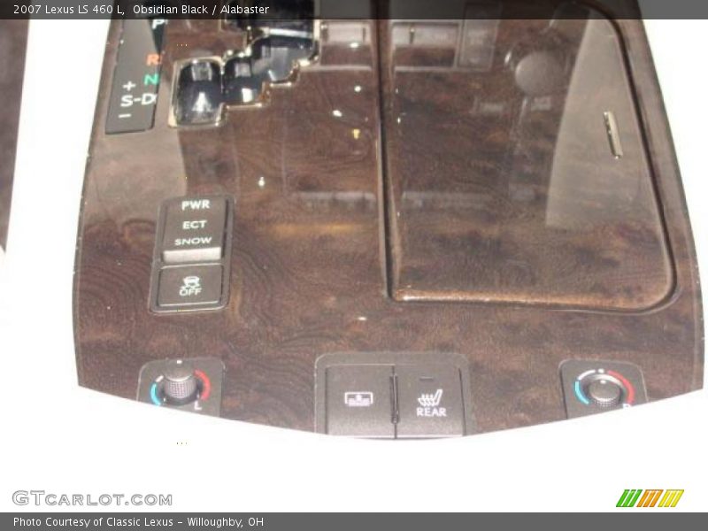 Obsidian Black / Alabaster 2007 Lexus LS 460 L