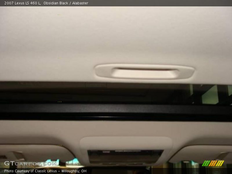 Obsidian Black / Alabaster 2007 Lexus LS 460 L
