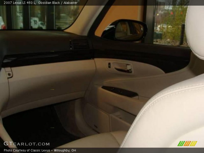 Obsidian Black / Alabaster 2007 Lexus LS 460 L