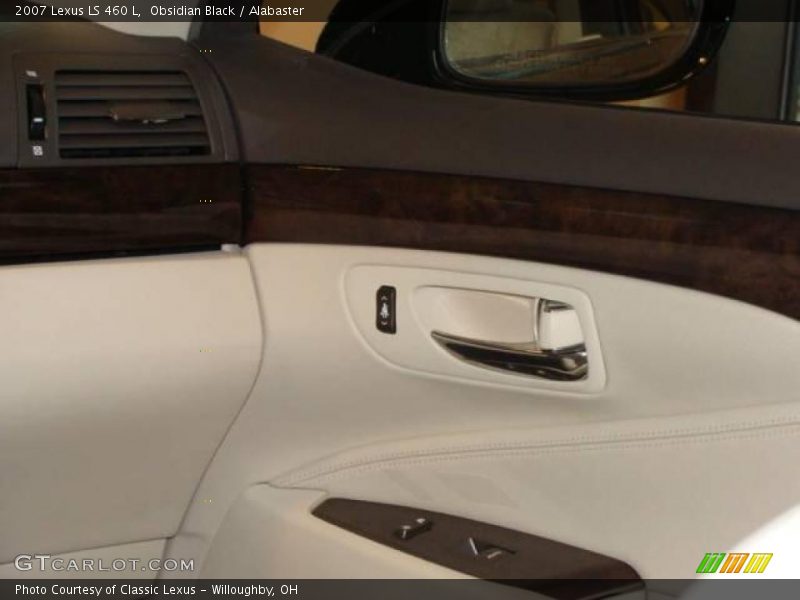 Obsidian Black / Alabaster 2007 Lexus LS 460 L