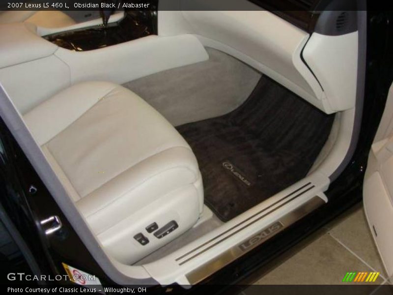 Obsidian Black / Alabaster 2007 Lexus LS 460 L