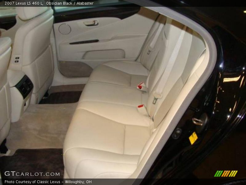 Obsidian Black / Alabaster 2007 Lexus LS 460 L
