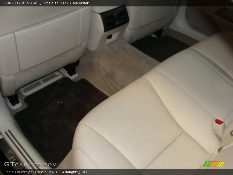 Obsidian Black / Alabaster 2007 Lexus LS 460 L