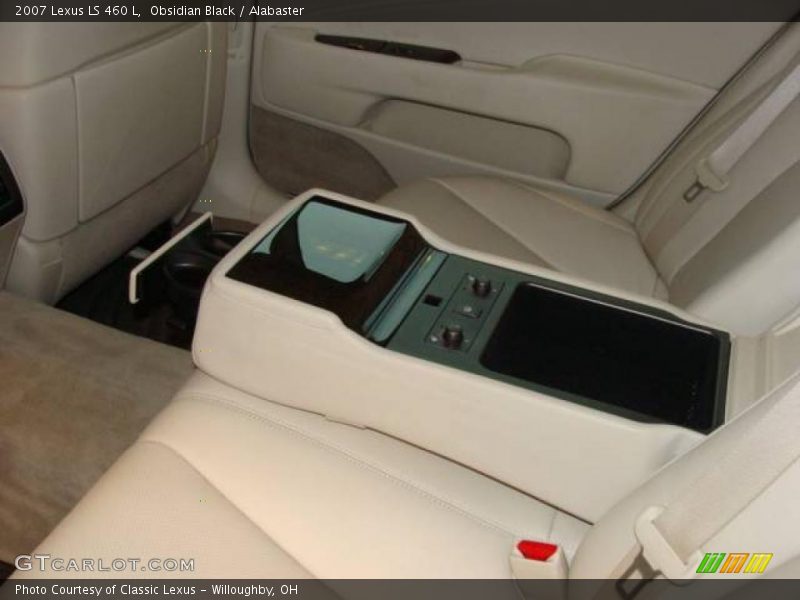 Obsidian Black / Alabaster 2007 Lexus LS 460 L