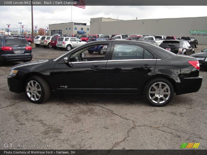 Black / Dark Charcoal 2008 Lincoln MKZ Sedan