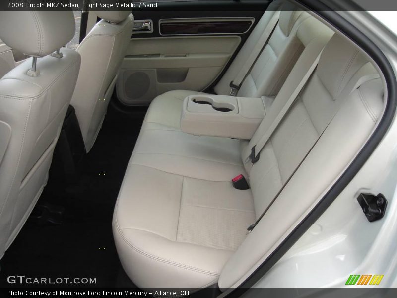 Light Sage Metallic / Sand 2008 Lincoln MKZ Sedan