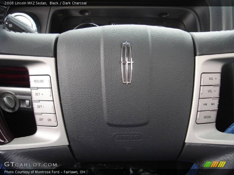 Black / Dark Charcoal 2008 Lincoln MKZ Sedan