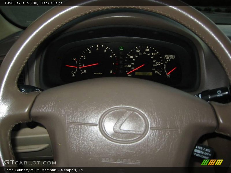 Black / Beige 1998 Lexus ES 300