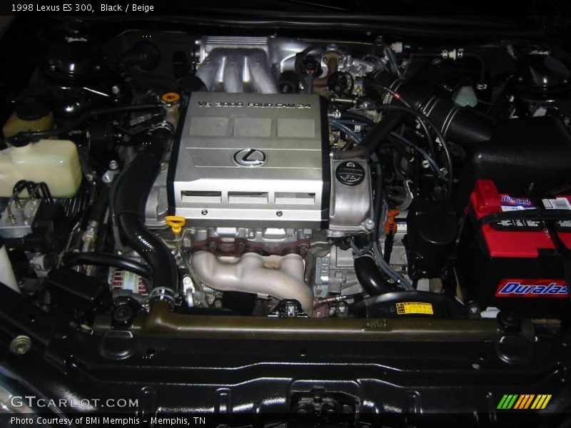 Black / Beige 1998 Lexus ES 300