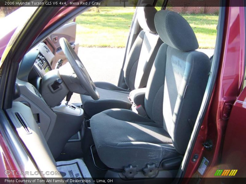 Mesa Red / Gray 2006 Hyundai Tucson GLS V6 4x4