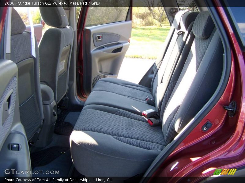 Mesa Red / Gray 2006 Hyundai Tucson GLS V6 4x4