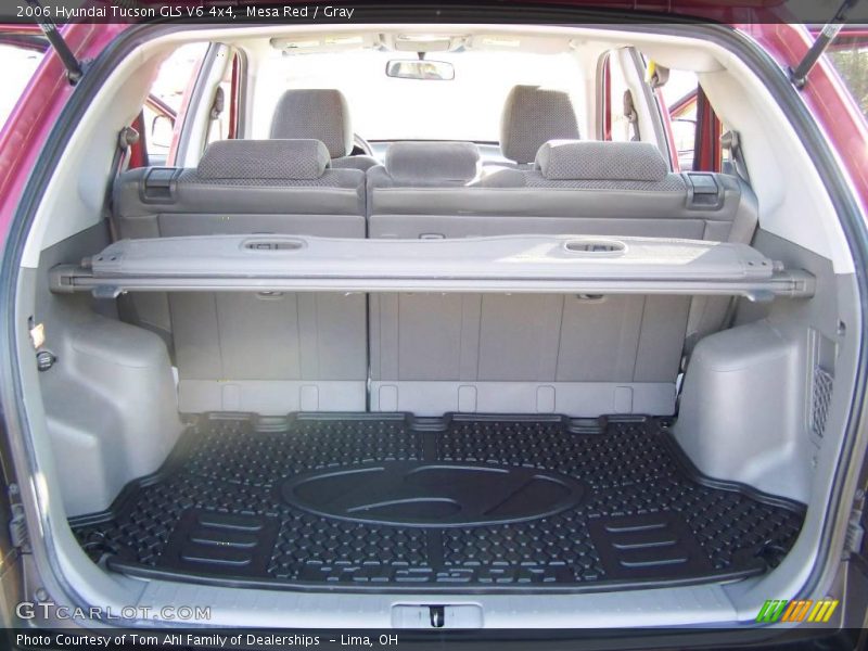 Mesa Red / Gray 2006 Hyundai Tucson GLS V6 4x4