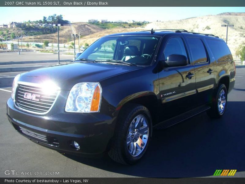 Onyx Black / Ebony Black 2007 GMC Yukon XL 1500 SLT