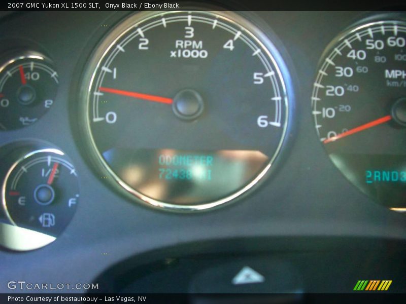 Onyx Black / Ebony Black 2007 GMC Yukon XL 1500 SLT