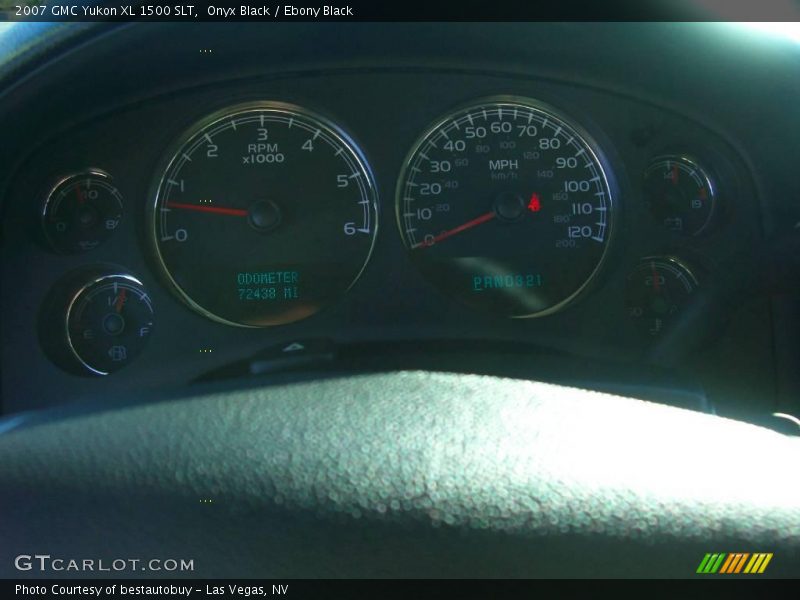 Onyx Black / Ebony Black 2007 GMC Yukon XL 1500 SLT