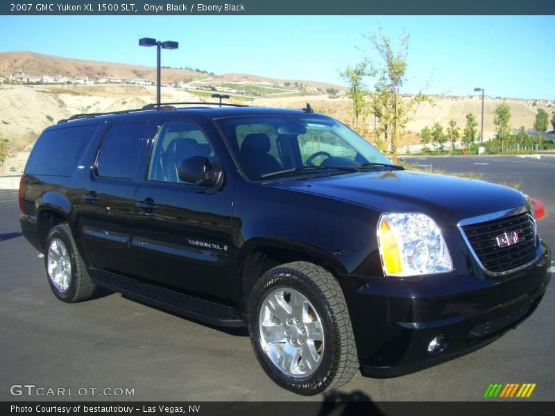 Onyx Black / Ebony Black 2007 GMC Yukon XL 1500 SLT