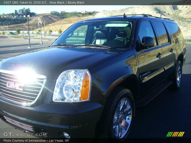 Onyx Black / Ebony Black 2007 GMC Yukon XL 1500 SLT