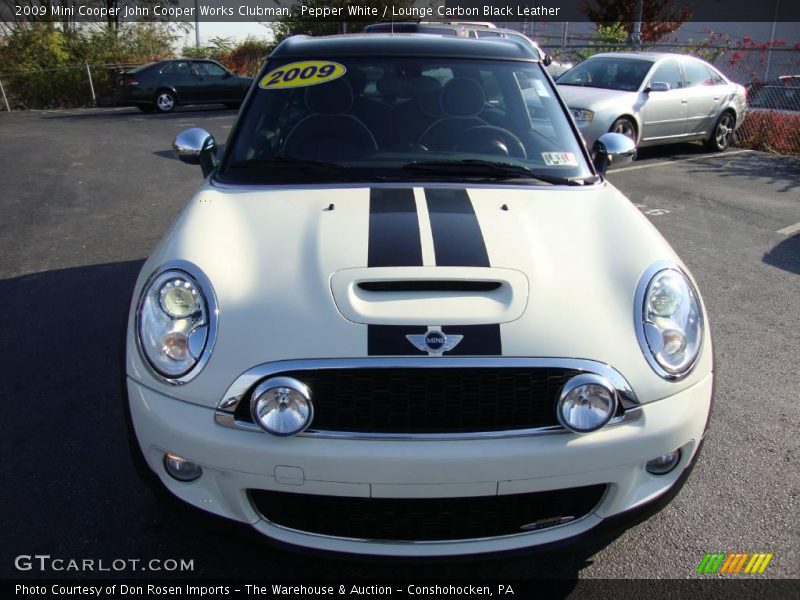 Pepper White / Lounge Carbon Black Leather 2009 Mini Cooper John Cooper Works Clubman