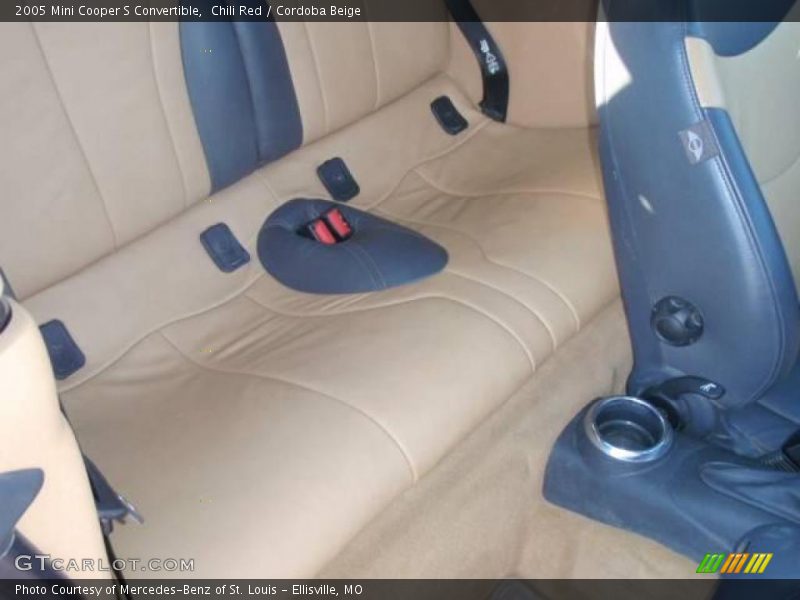 Chili Red / Cordoba Beige 2005 Mini Cooper S Convertible