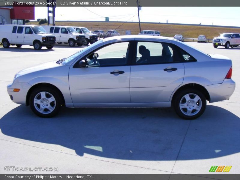 CD Silver Metallic / Charcoal/Light Flint 2007 Ford Focus ZX4 S Sedan