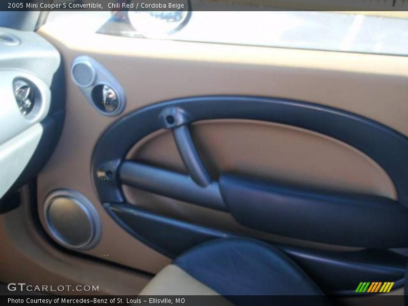 Chili Red / Cordoba Beige 2005 Mini Cooper S Convertible