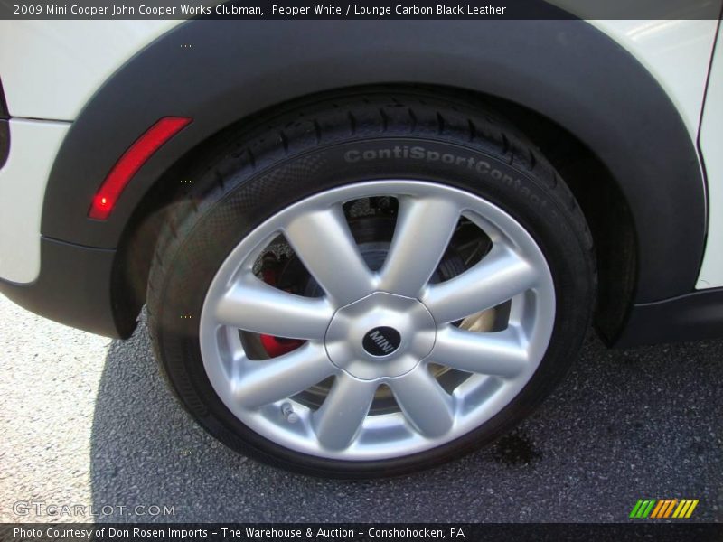 Pepper White / Lounge Carbon Black Leather 2009 Mini Cooper John Cooper Works Clubman