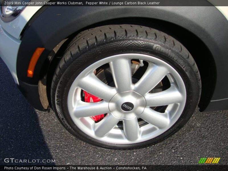 Pepper White / Lounge Carbon Black Leather 2009 Mini Cooper John Cooper Works Clubman
