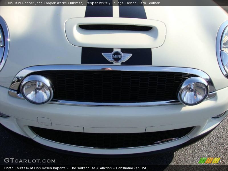 Pepper White / Lounge Carbon Black Leather 2009 Mini Cooper John Cooper Works Clubman