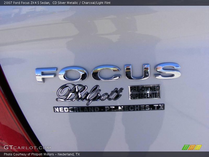 CD Silver Metallic / Charcoal/Light Flint 2007 Ford Focus ZX4 S Sedan